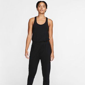 Women's Nike Yoga Jumpsuit - Black Medium